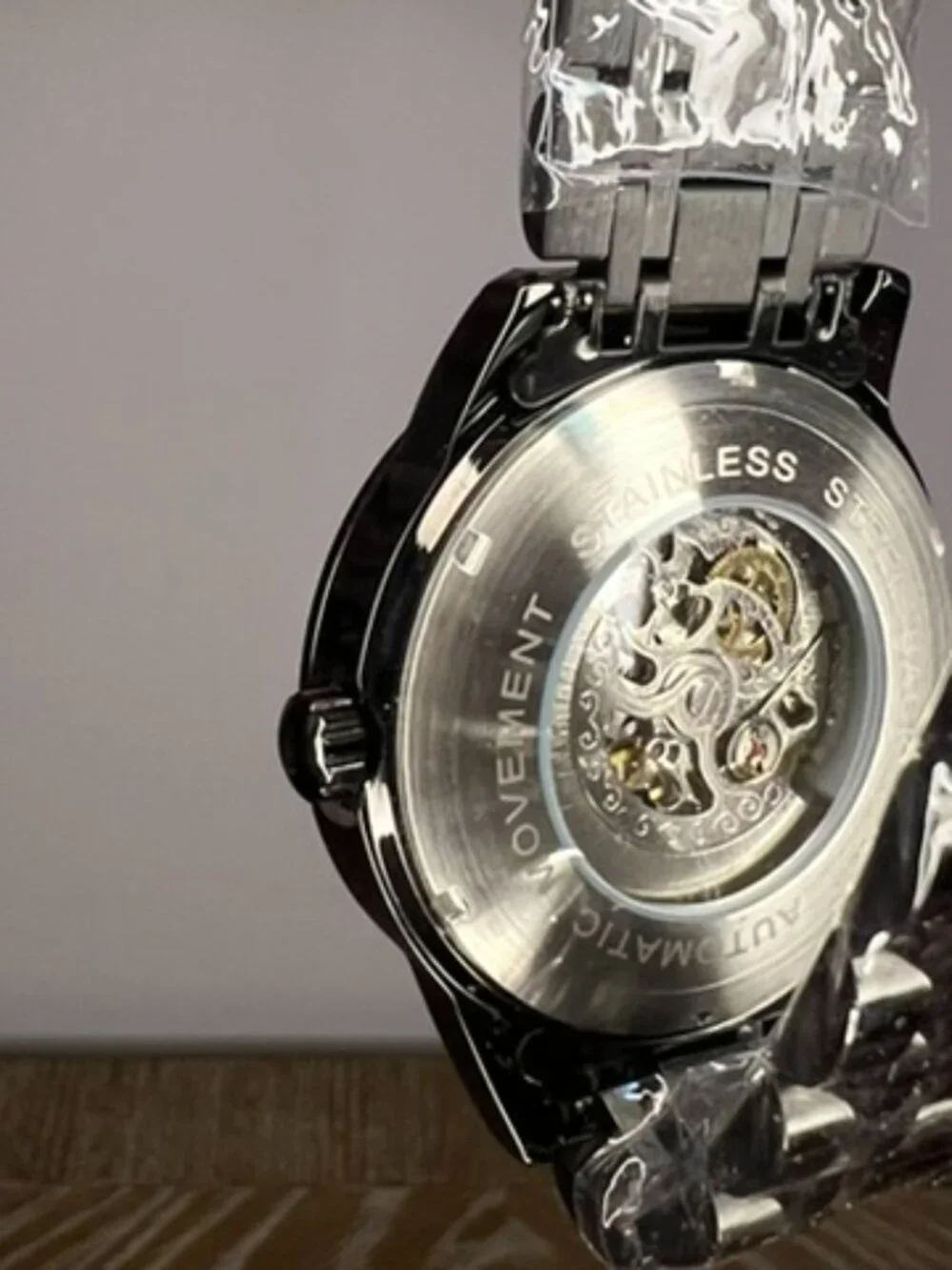 Dulunwe 6061 Roulette Wheel Mechanical Watch